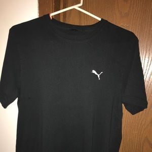 Puma Black T-Shirt Small